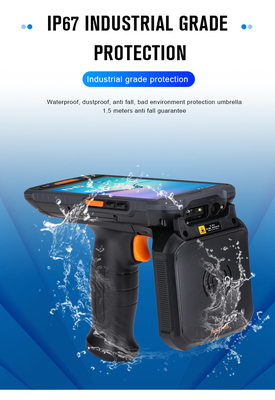 2025 Skaner kodów kreskowych Android 9000mAh Ręczny wytrzymały Android 11 PDA 4G Wi-Fi Data RFID Inventory 1D/2D/QR Inventory Scanner