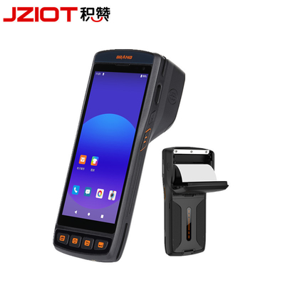 4G LTE IP65 PDA Terminal 3+32GB 5.5 Inch Android 11 Ręczny skaner kodów kreskowych Robustne zbieranie danych PDA z drukarką w magazynie