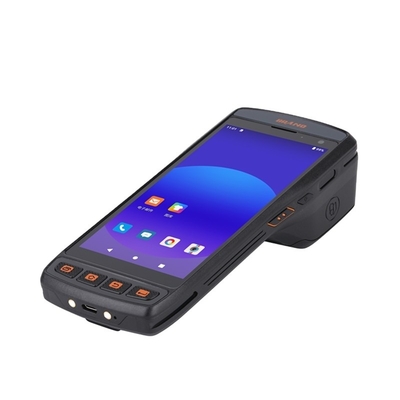 Przenośny skaner kodów kreskowych Android V800 Terminal danych skaner Pda z drukarką termiczną